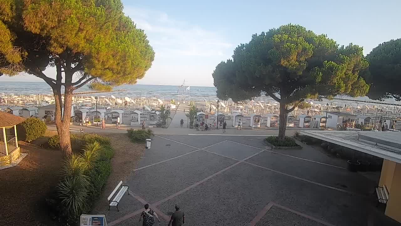 Webcam de Grado – Entrada de la playa (Lido di Grado)