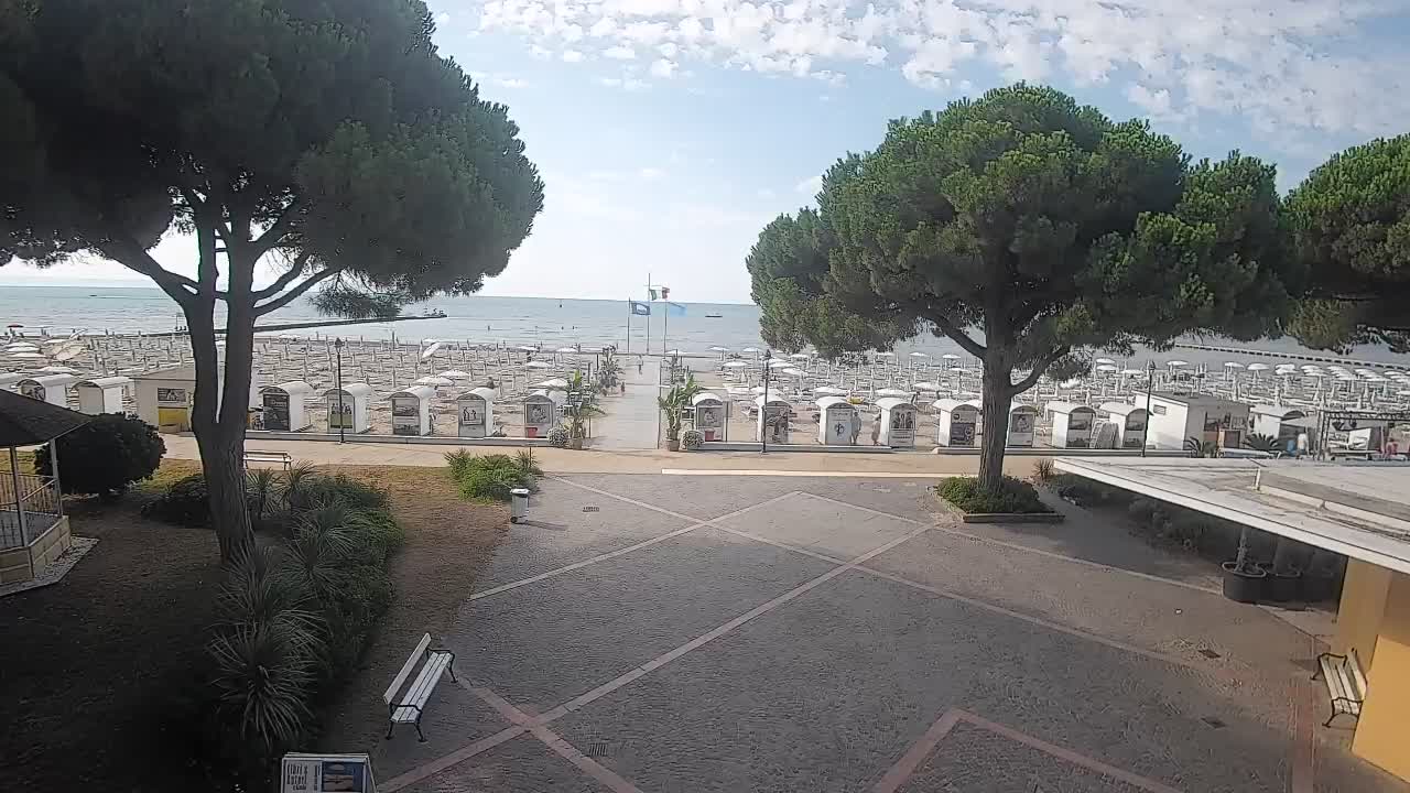 Webcam de Grado – Entrada de la playa (Lido di Grado)