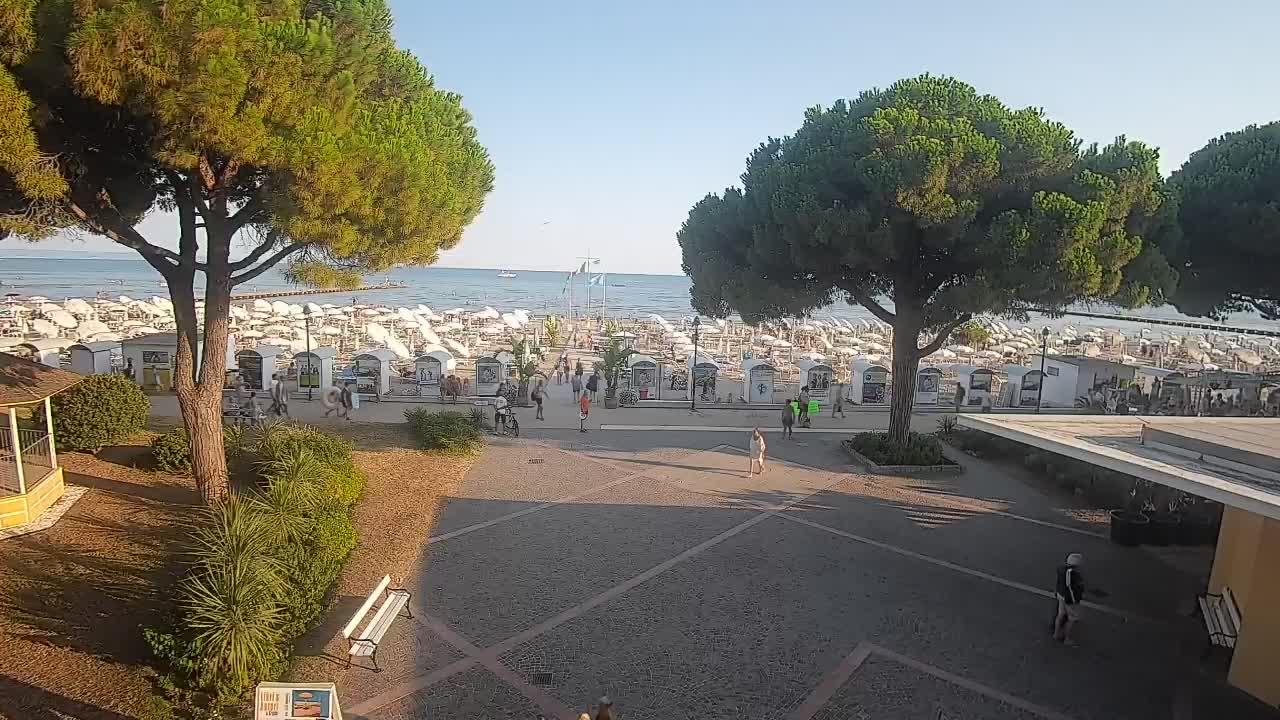 Web kamera Grado – Ulaz na plažu (Lido di Grado)