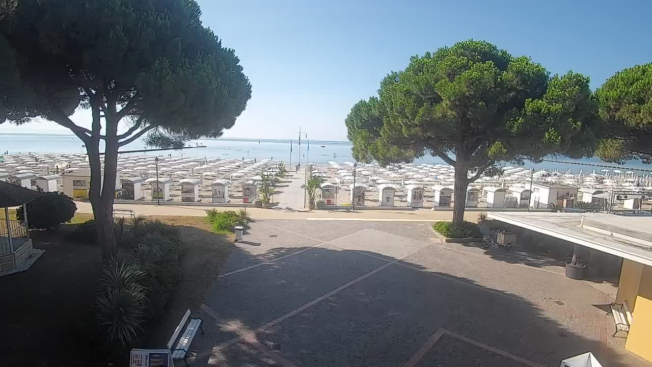 Grado Webcam – Strandzugang am Lido di Grado