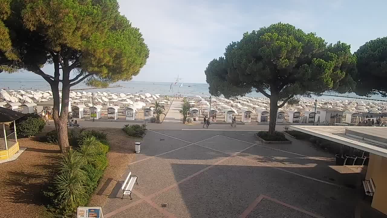 Grado Webcam – Strandzugang am Lido di Grado