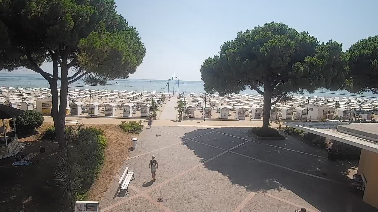 Webcam de Grado – Entrada de la playa (Lido di Grado)