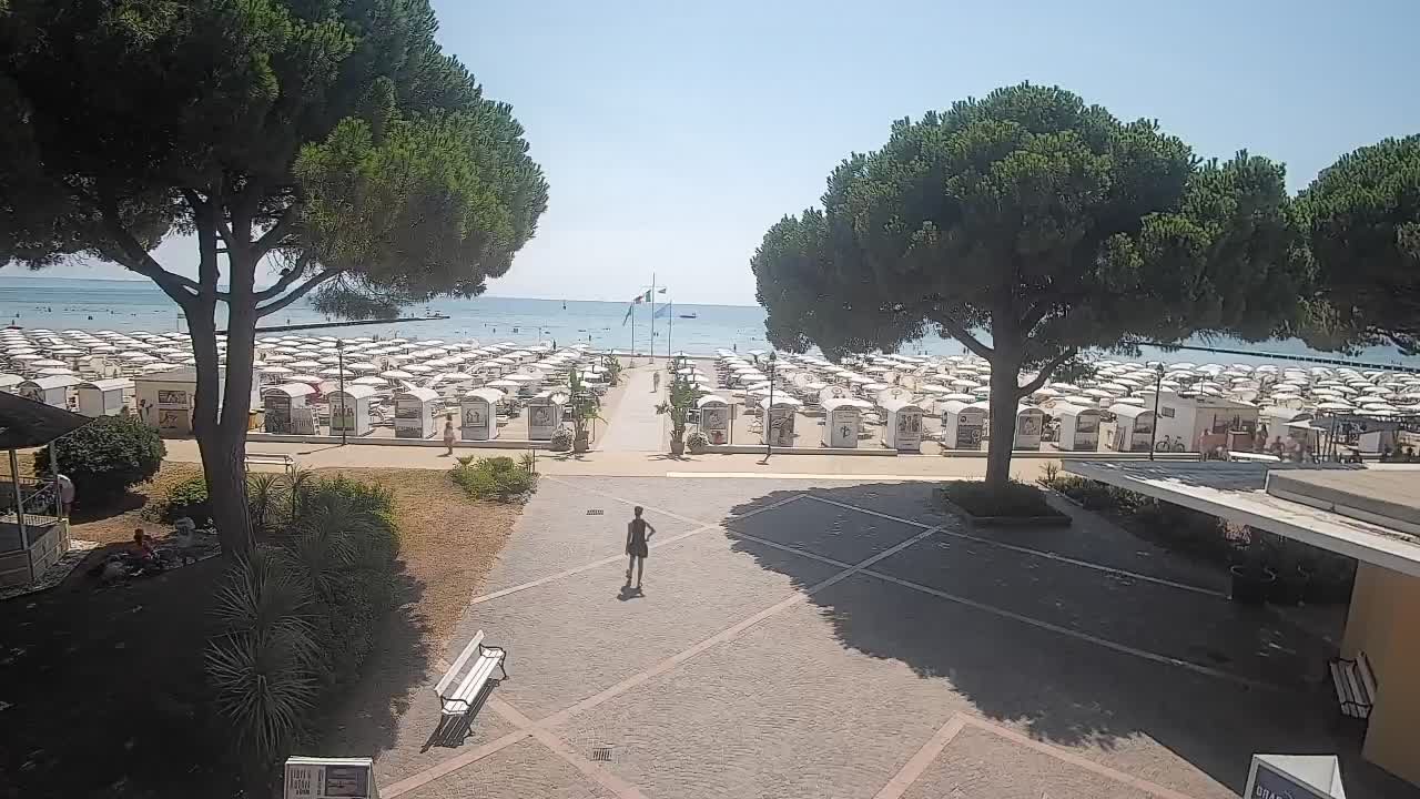 Grado Webcam – Strandzugang am Lido di Grado