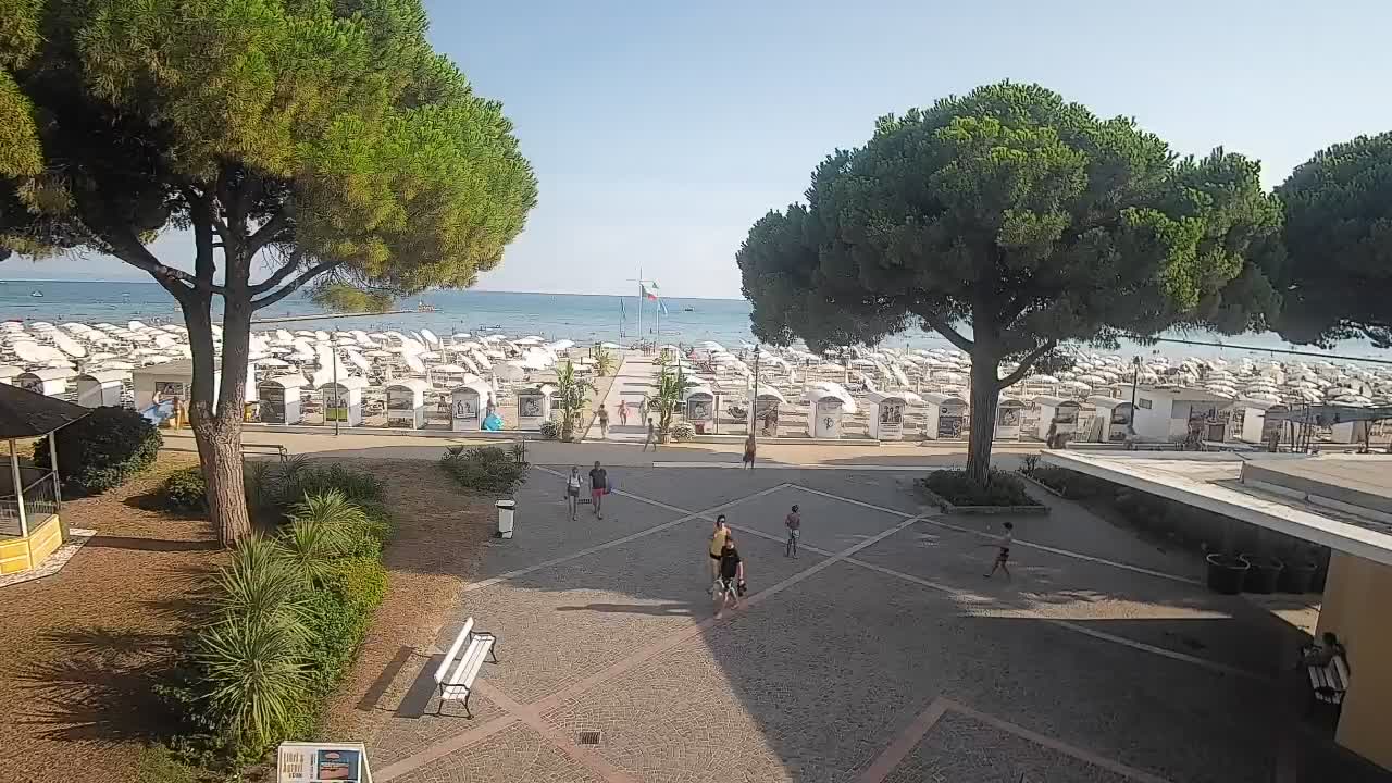 Grado Webcam – Strandzugang am Lido di Grado