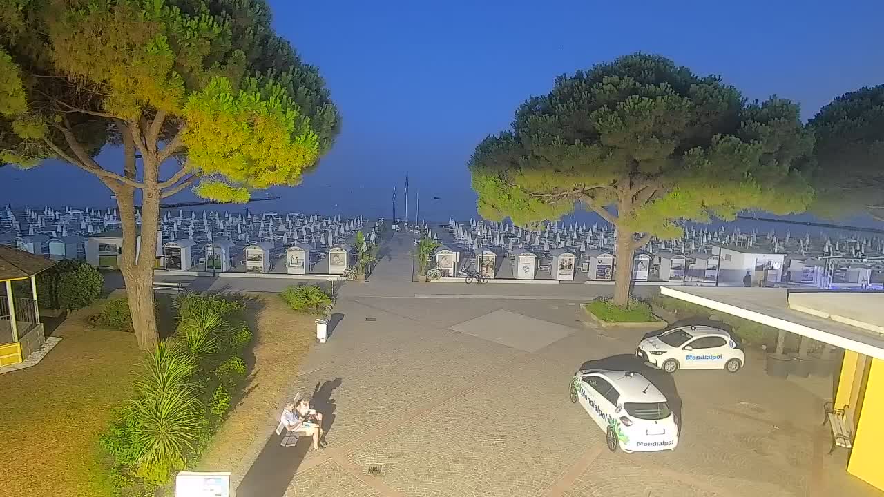 Grado Webcam – Strandzugang am Lido di Grado