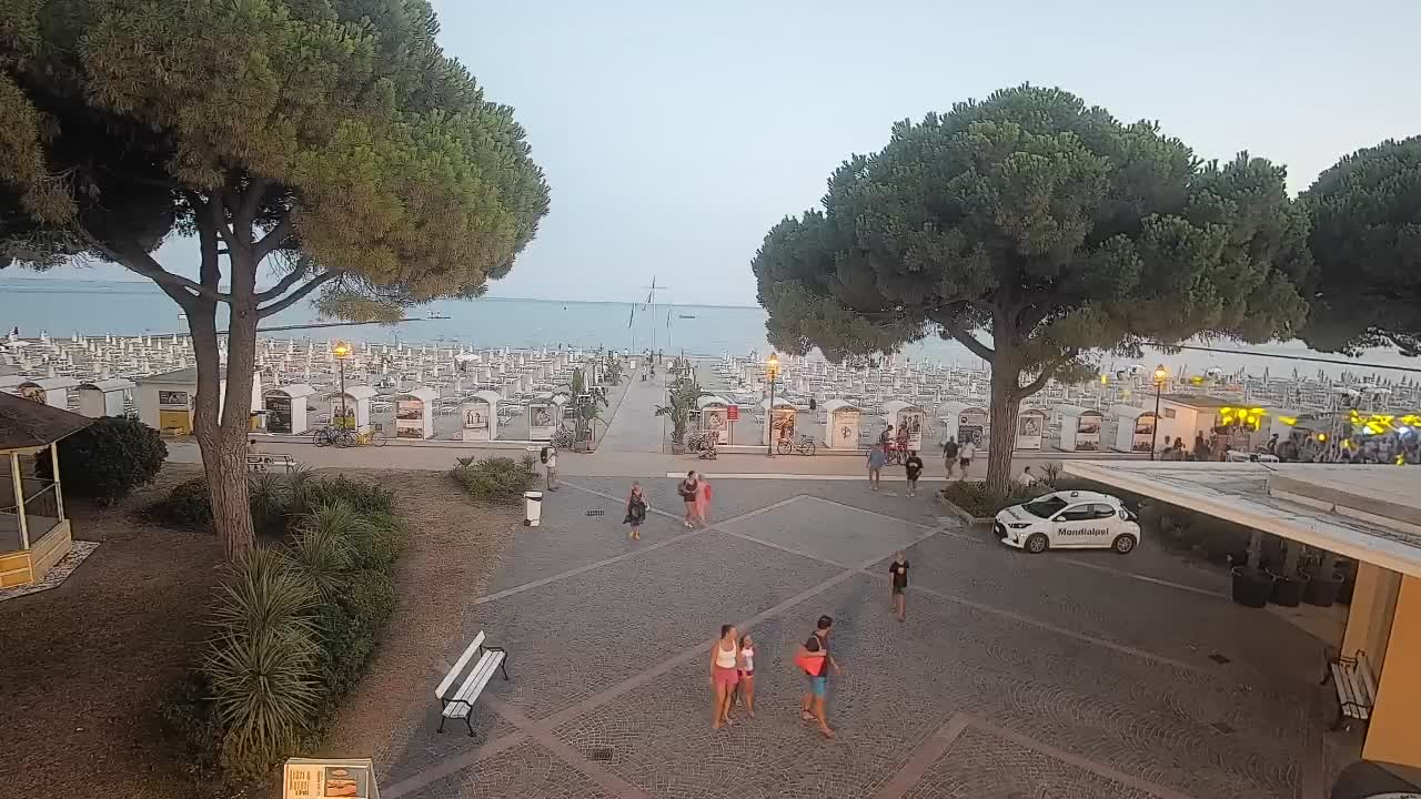 Webcam de Grado – Entrada de la playa (Lido di Grado)