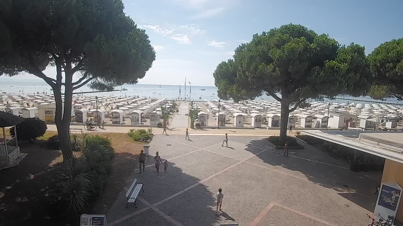 Webcam Grado – Ingresso della Spiaggia (Lido di Grado)