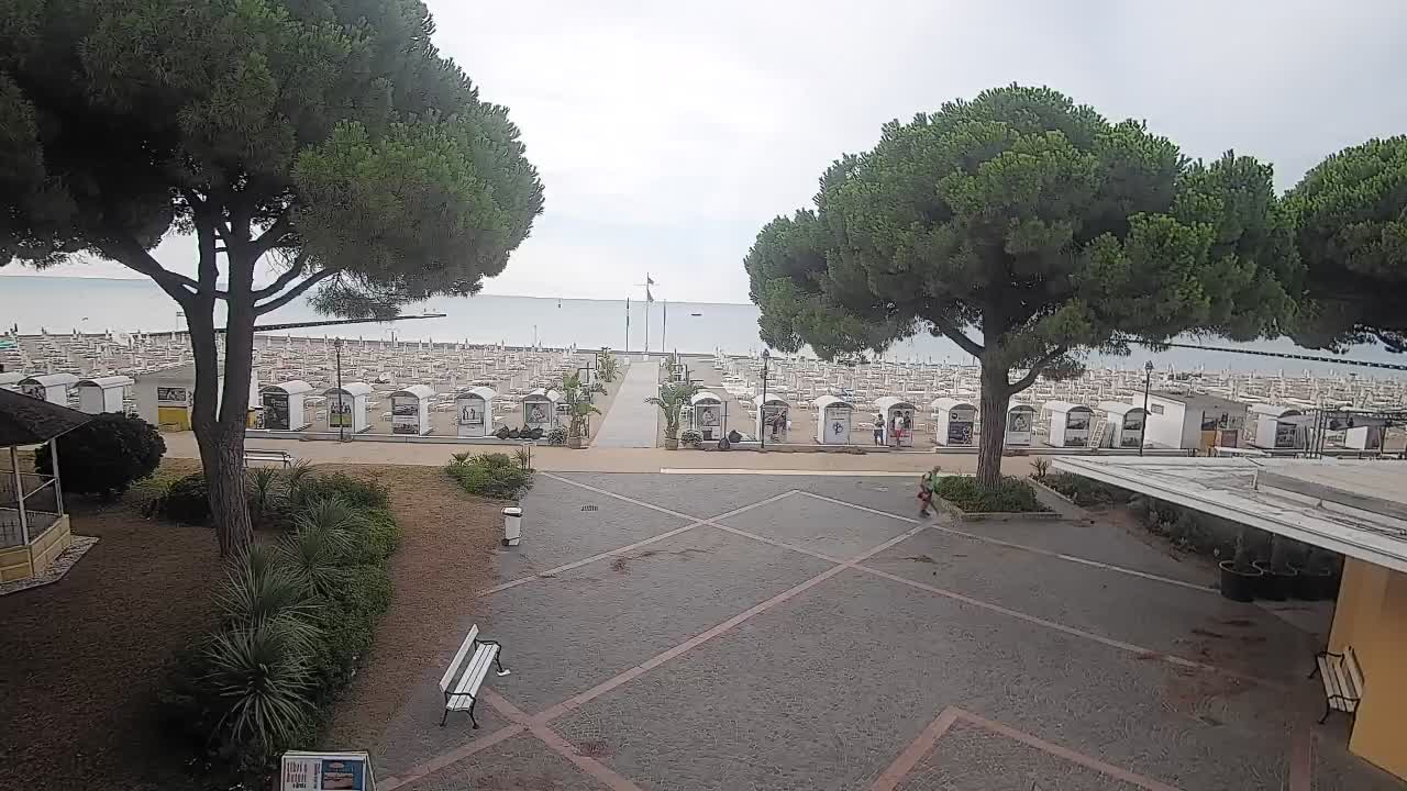 Webcam de Grado – Entrada de la playa (Lido di Grado)