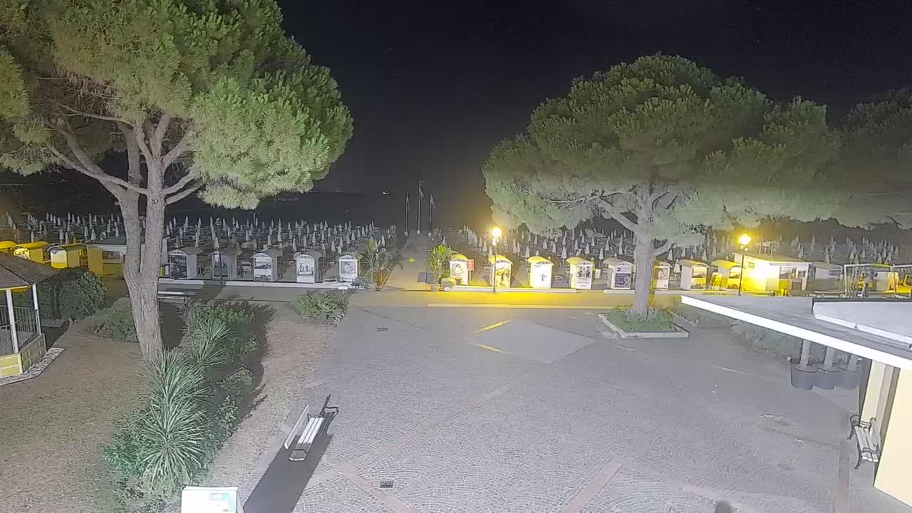 Webcam de Grado – Entrada de la playa (Lido di Grado)