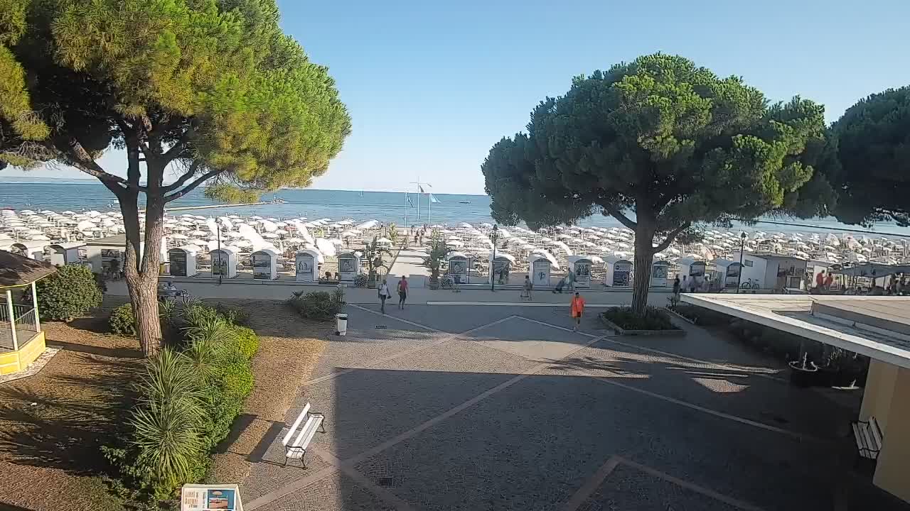 Grado Webcam – Strandzugang am Lido di Grado