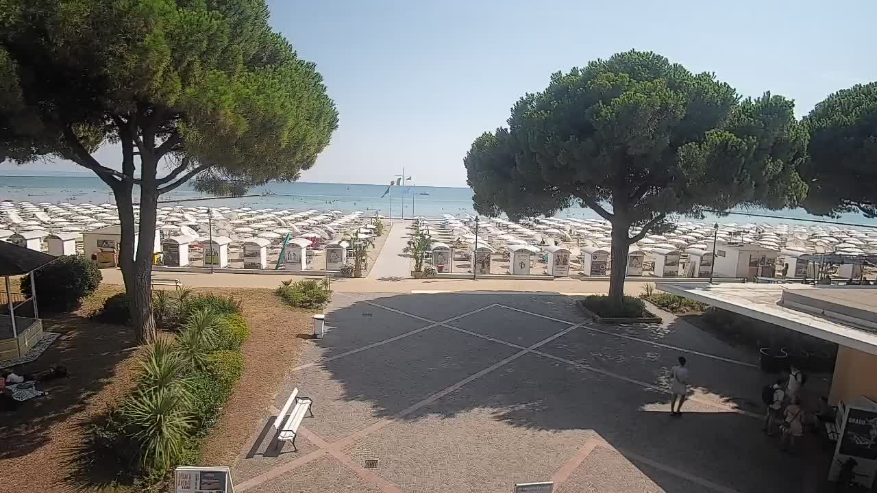 Webcam Grado – Entrée de la plage (Lido di Grado)