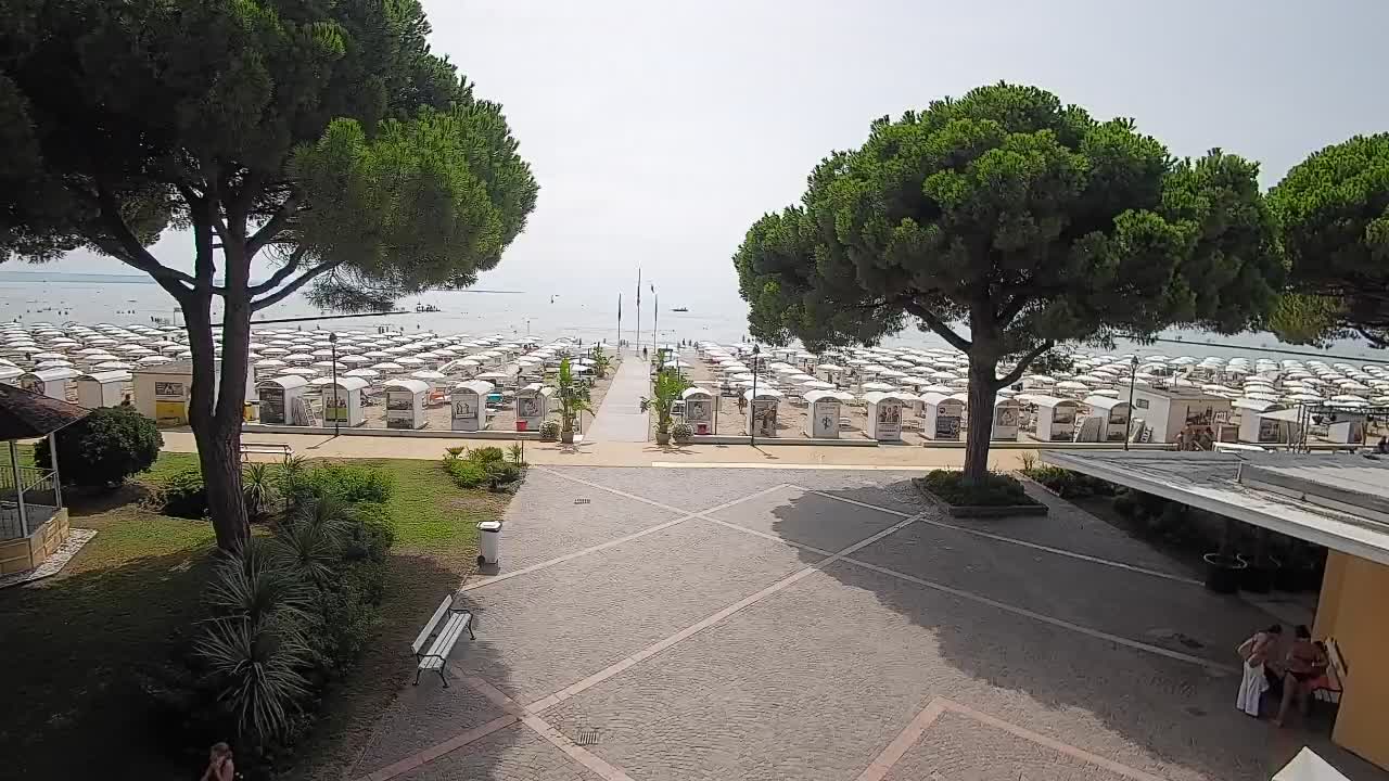 Web kamera Grado – Ulaz na plažu (Lido di Grado)