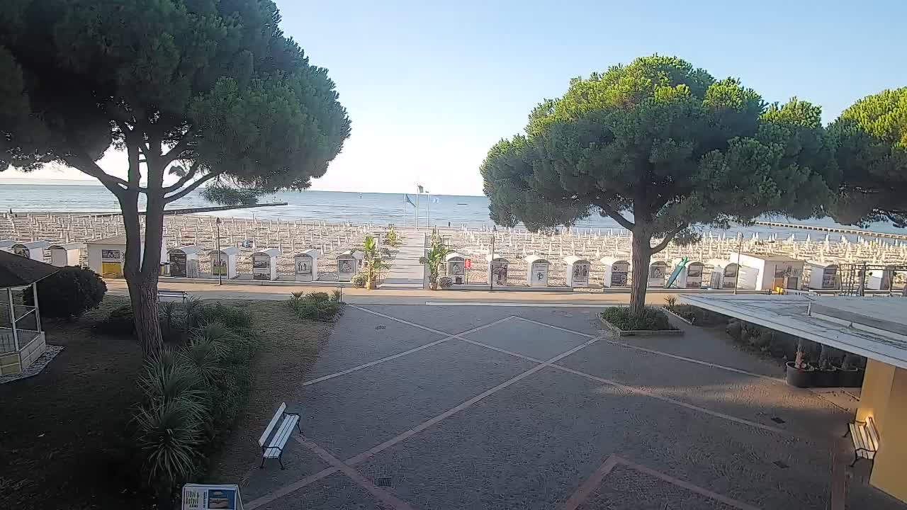Webcam de Grado – Entrada de la playa (Lido di Grado)