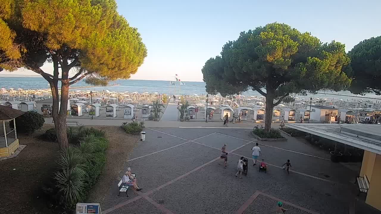 Grado Webcam – Strandzugang am Lido di Grado