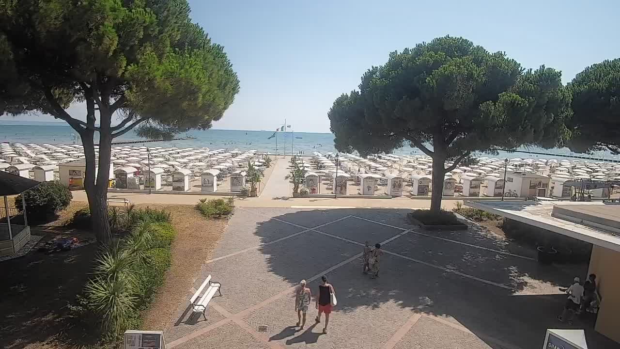 Webcam Grado – Entrée de la plage (Lido di Grado)