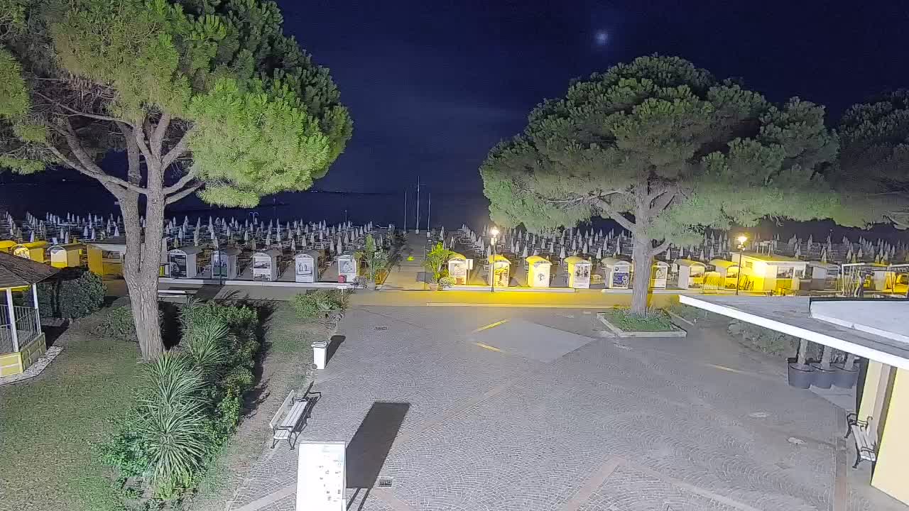 Grado Webcam – Strandzugang am Lido di Grado