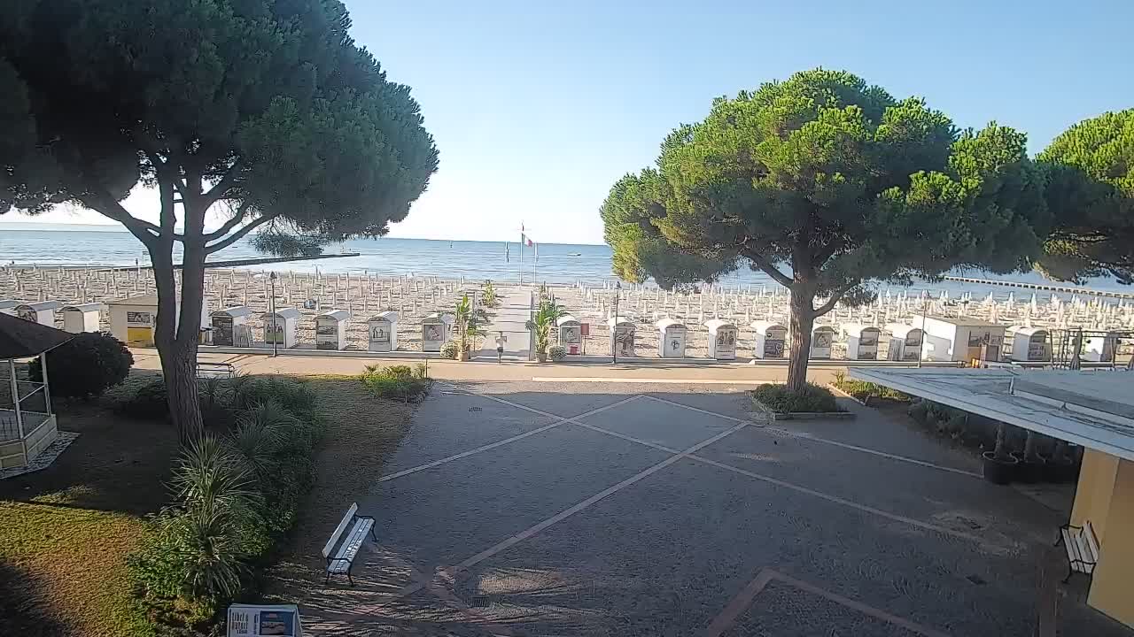 Webcam de Grado – Entrada de la playa (Lido di Grado)