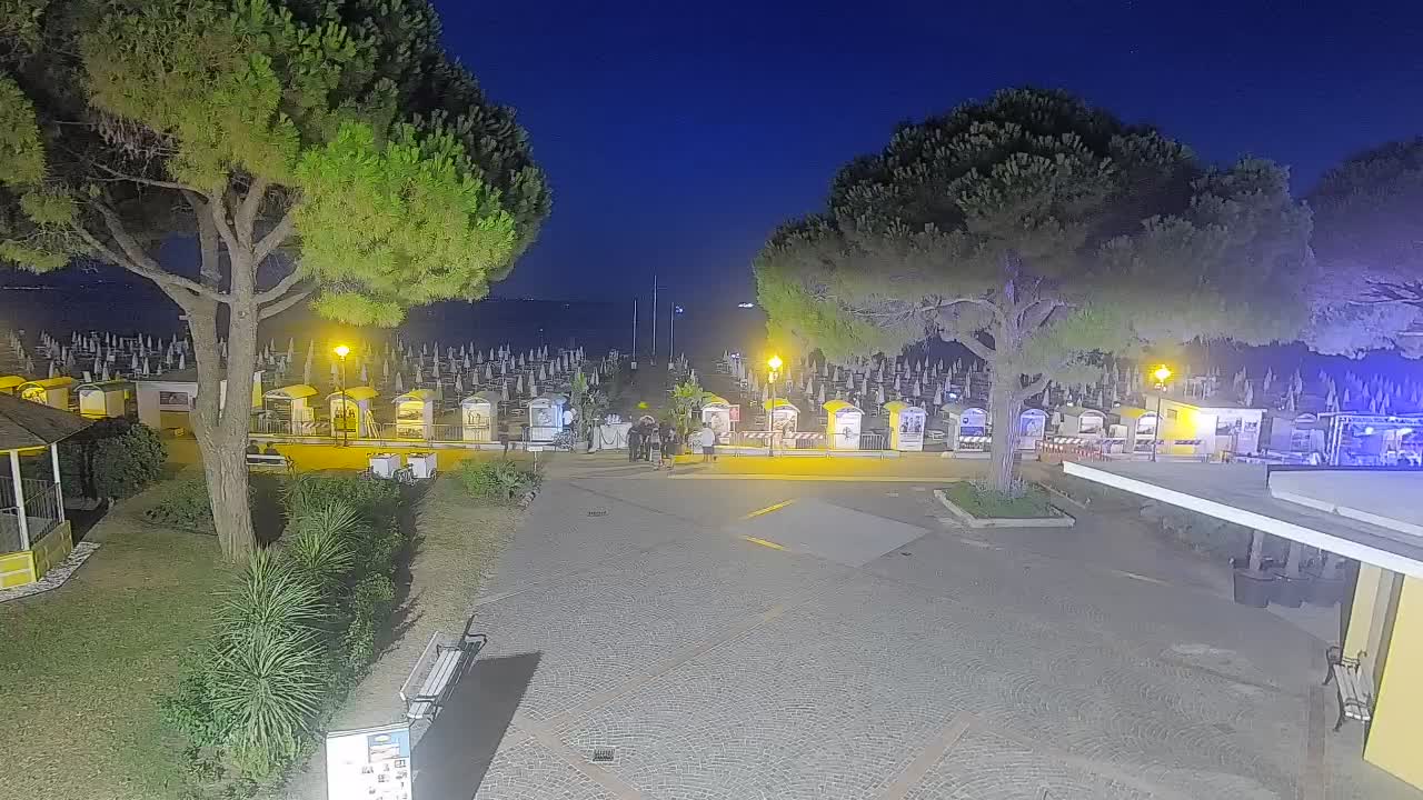 Webcam de Grado – Entrada de la playa (Lido di Grado)