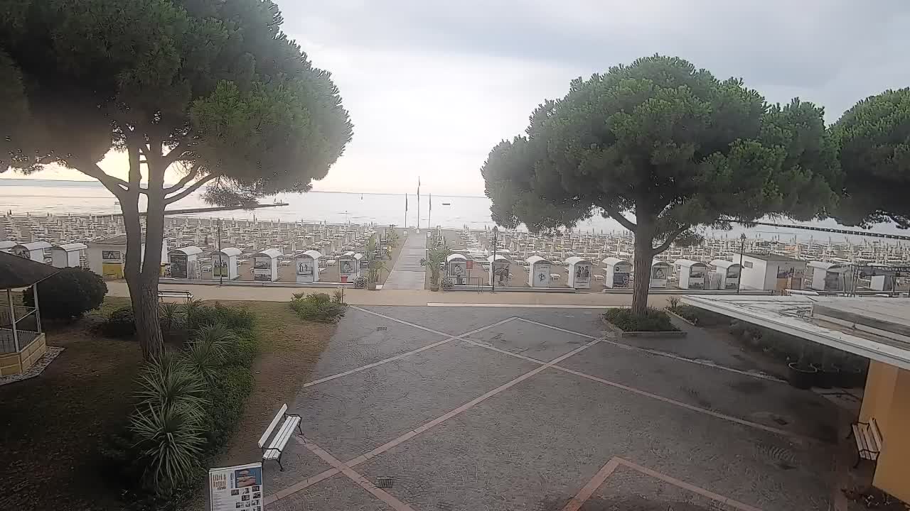 Webcam de Grado – Entrada de la playa (Lido di Grado)