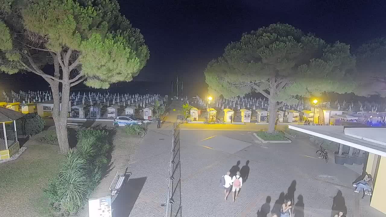 Webcam de Grado – Entrada de la playa (Lido di Grado)
