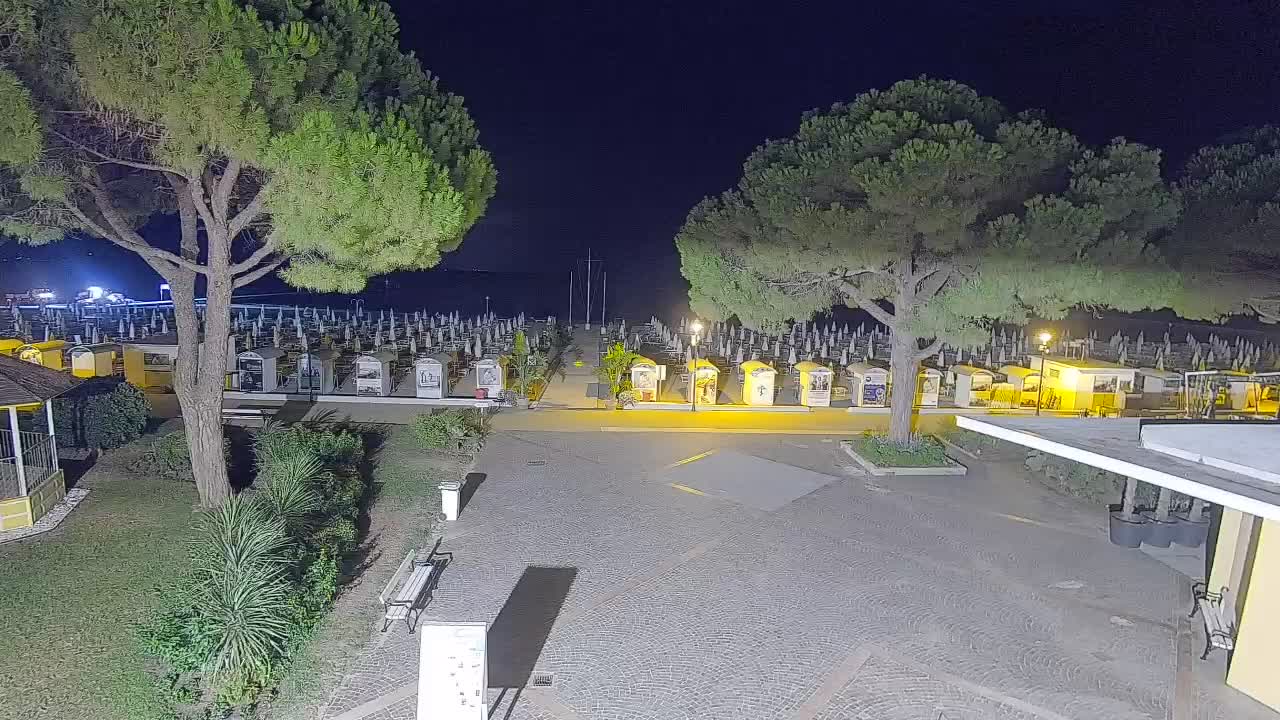 Spletna kamera Gradež (Grado) – Vhod na plažo