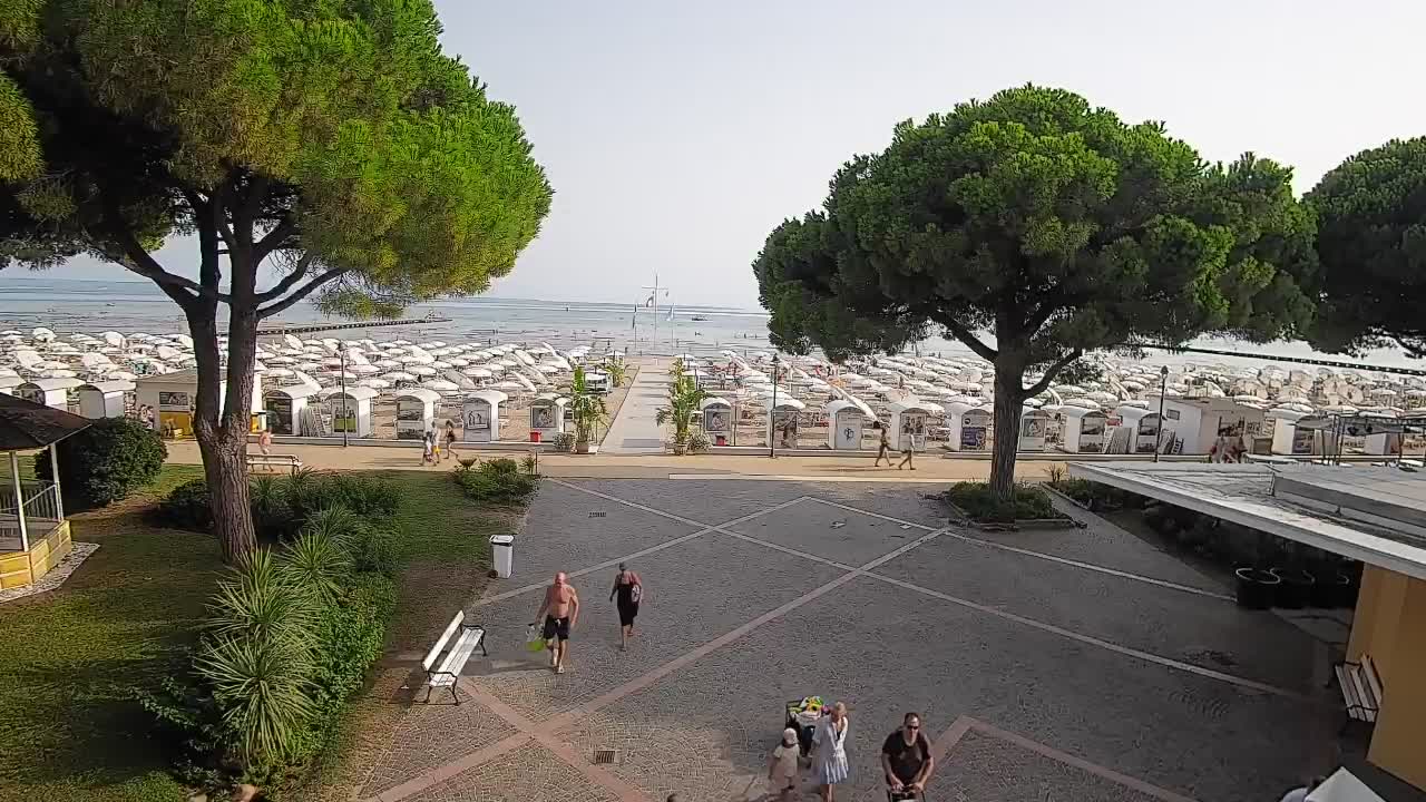 Spletna kamera Gradež (Grado) – Vhod na plažo