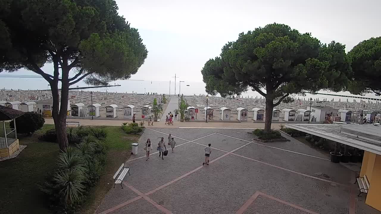 Spletna kamera Gradež (Grado) – Vhod na plažo