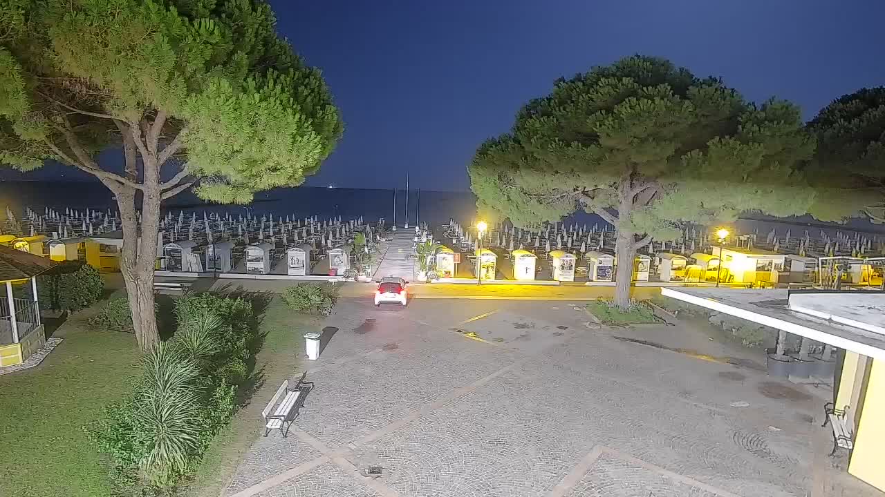 Webcam de Grado – Entrada de la playa (Lido di Grado)
