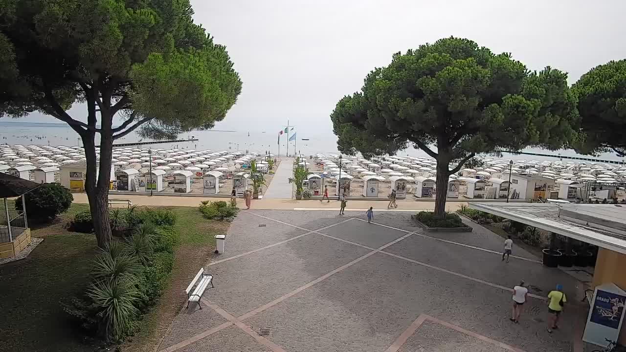 Webcam de Grado – Entrada de la playa (Lido di Grado)