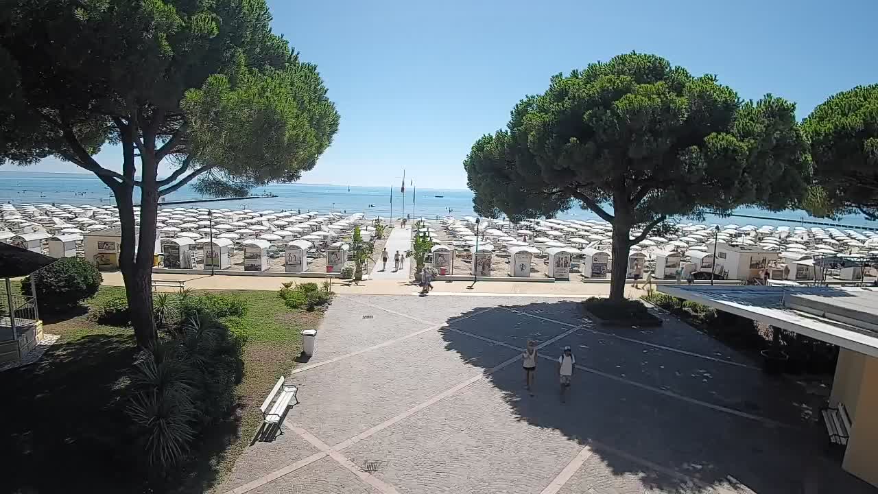 Webcam Grado – Entrée de la plage (Lido di Grado)