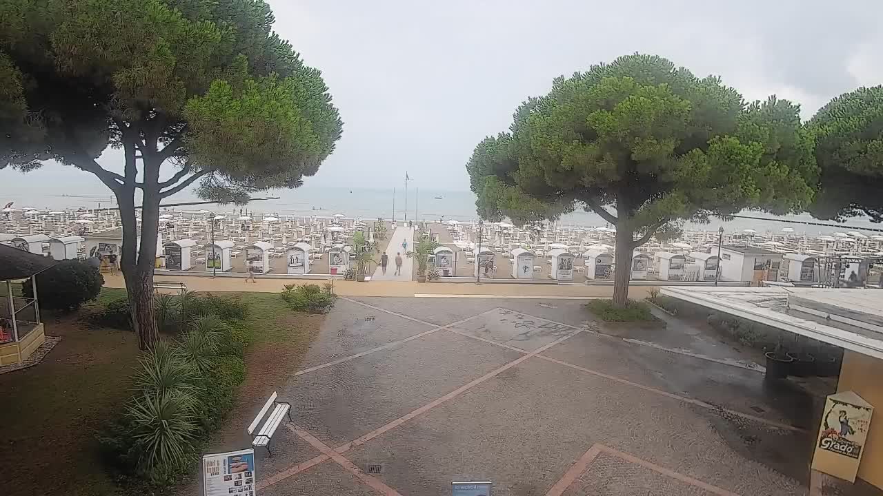 Webcam Grado – Entrée de la plage (Lido di Grado)