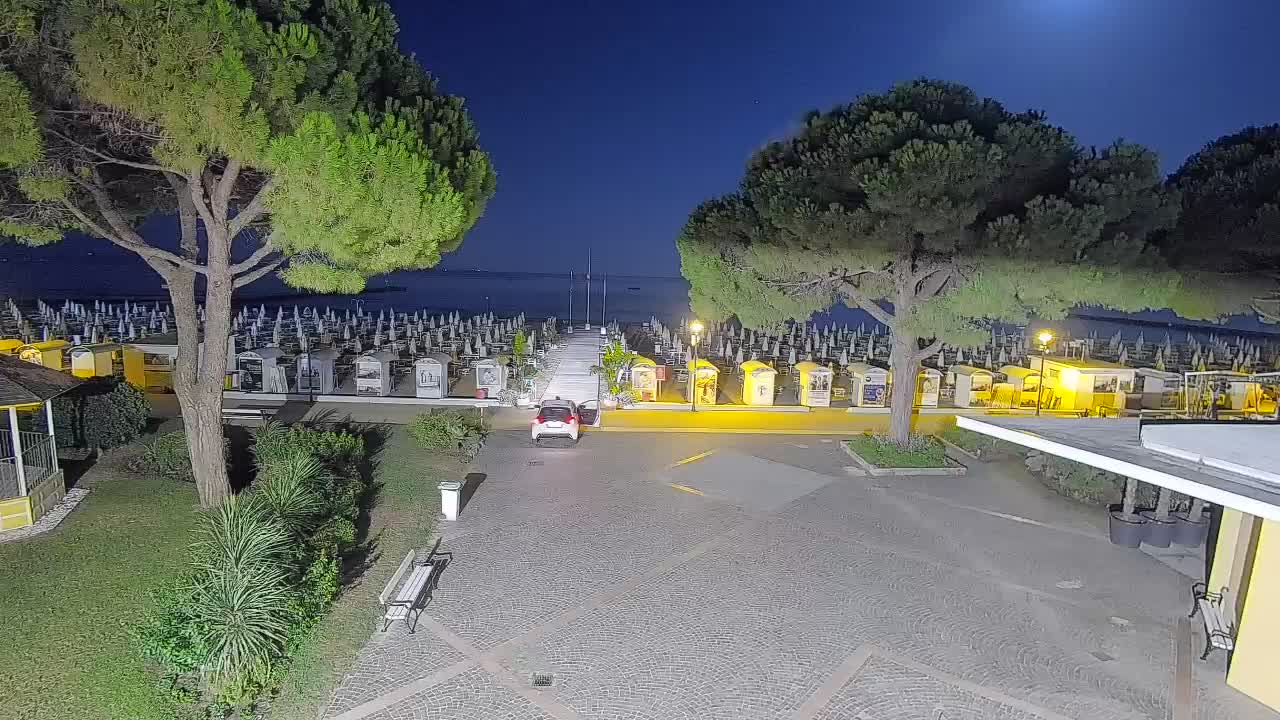 Webcam de Grado – Entrada de la playa (Lido di Grado)