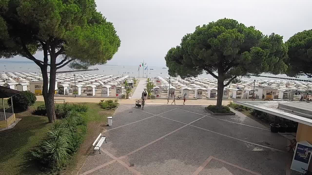 Webcam de Grado – Entrada de la playa (Lido di Grado)