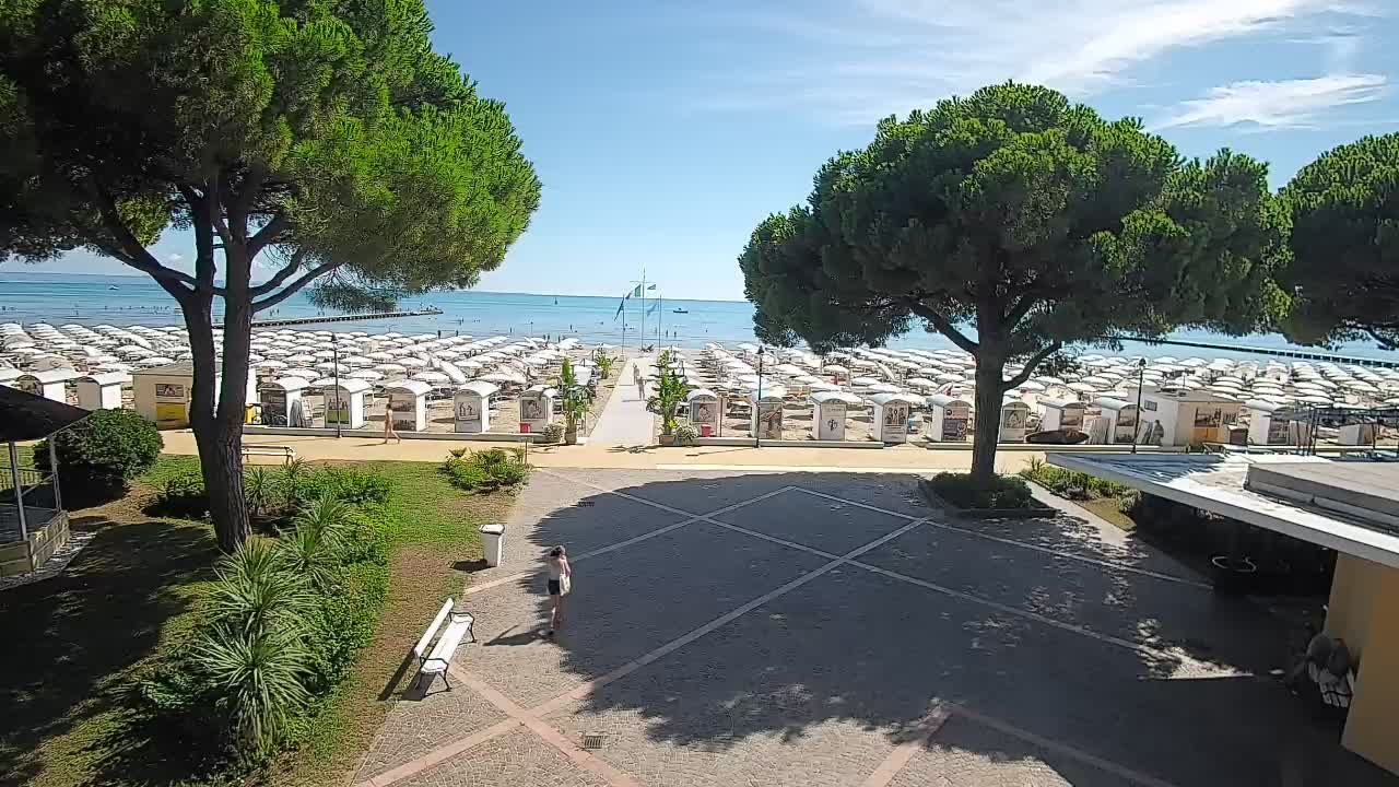 Grado Webcam – Strandzugang am Lido di Grado