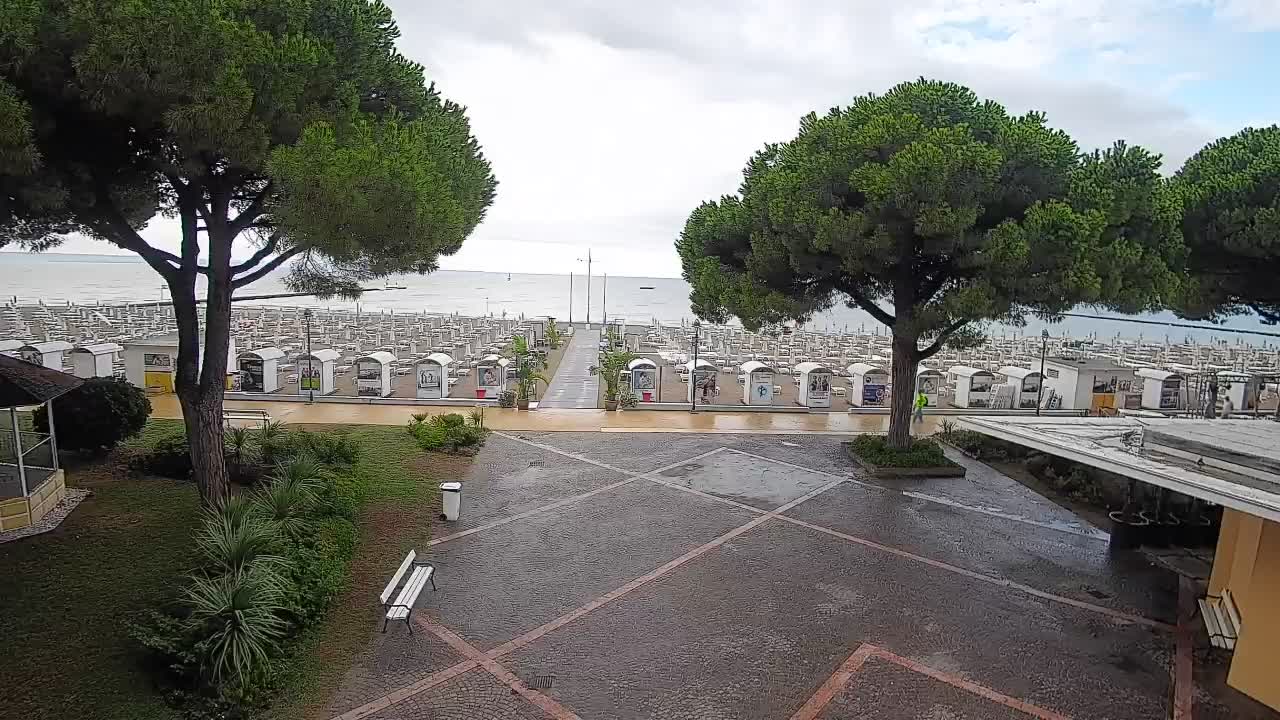 Spletna kamera Gradež (Grado) – Vhod na plažo