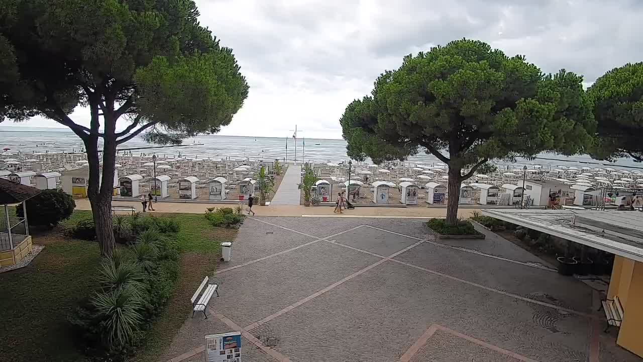Webcam de Grado – Entrada de la playa (Lido di Grado)