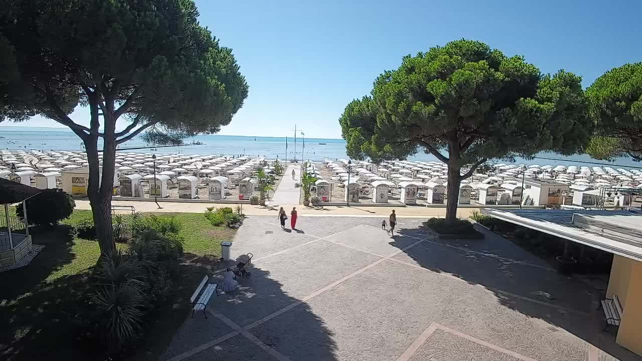 Grado Webcam – Strandzugang am Lido di Grado