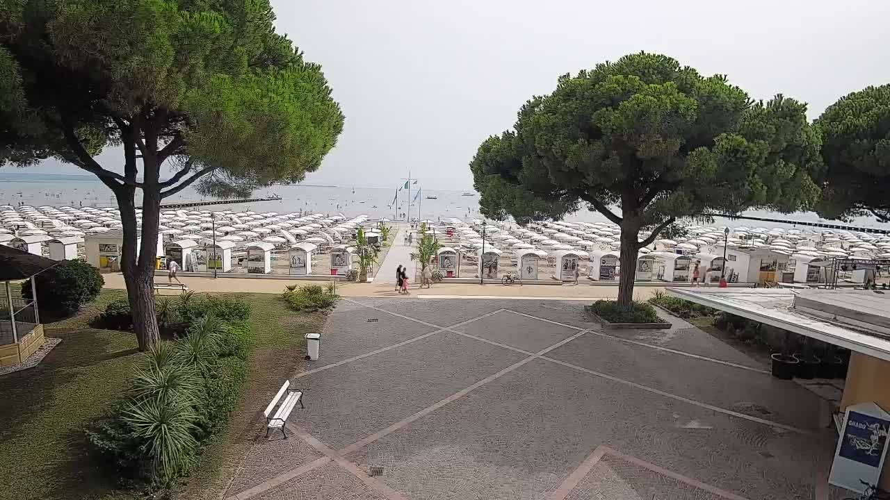 Web kamera Grado – Ulaz na plažu (Lido di Grado)
