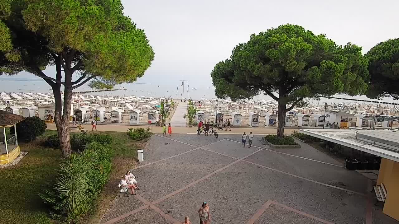 Grado Webcam – Strandzugang am Lido di Grado