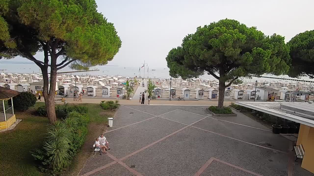 Webcam Grado – Entrée de la plage (Lido di Grado)