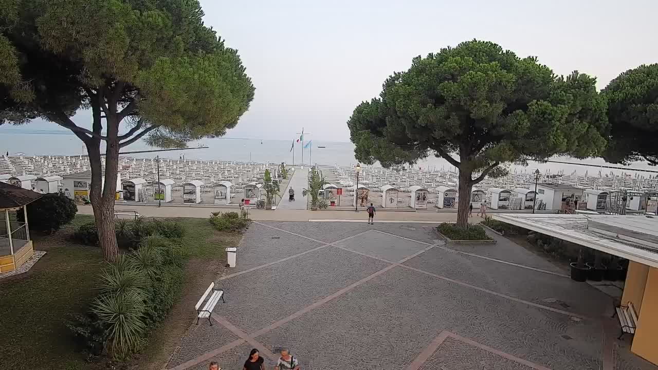 Web kamera Grado – Ulaz na plažu (Lido di Grado)