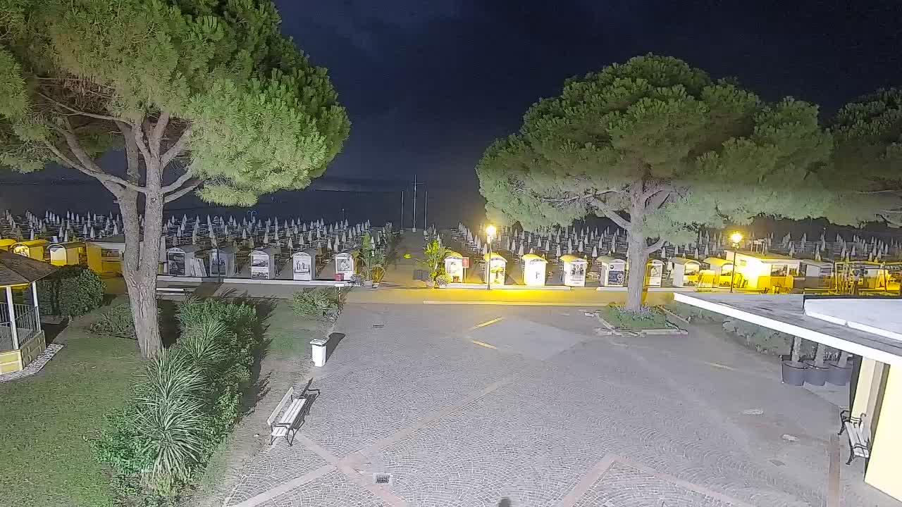 Spletna kamera Gradež (Grado) – Vhod na plažo
