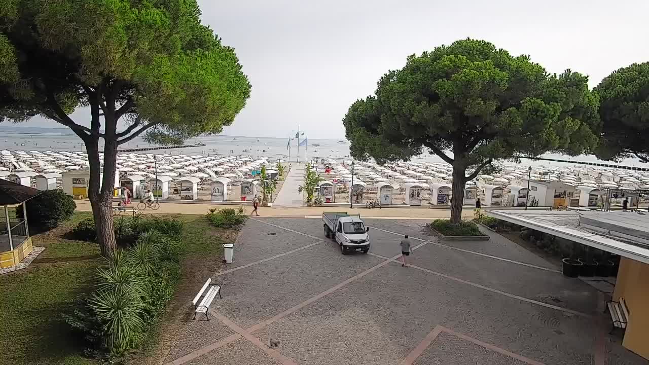 Spletna kamera Gradež (Grado) – Vhod na plažo