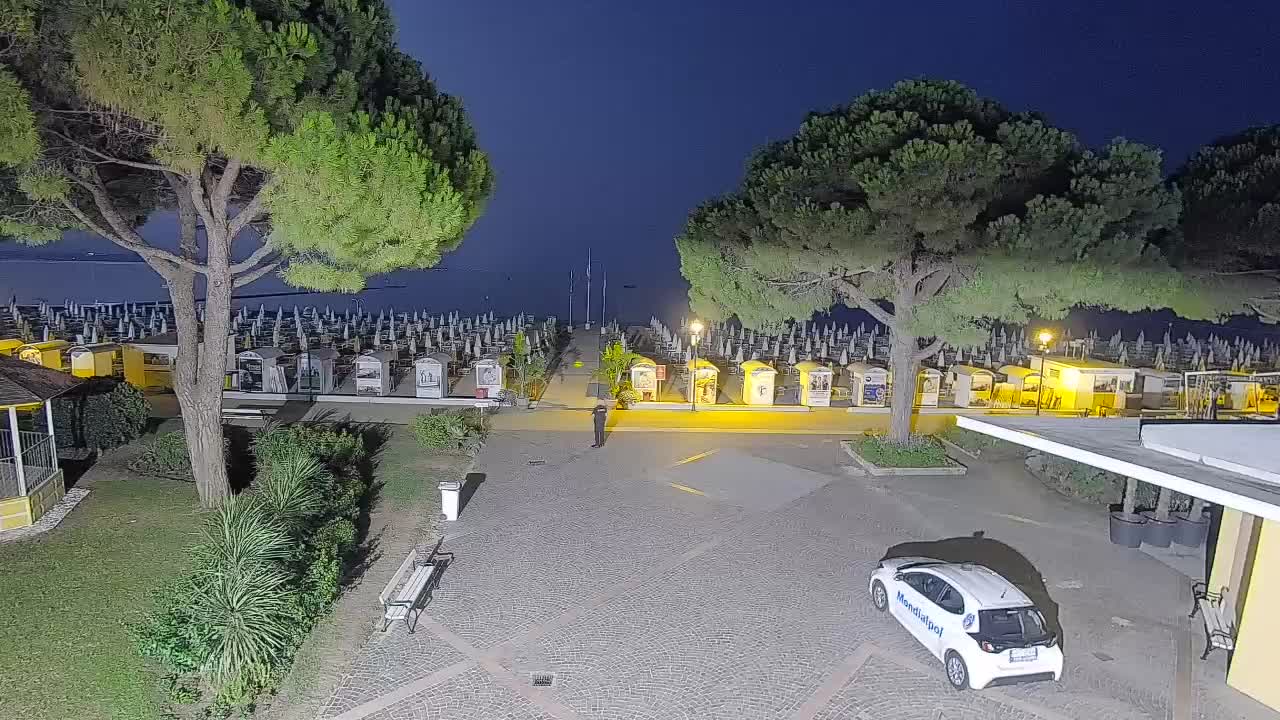 Webcam Grado – Entrée de la plage (Lido di Grado)