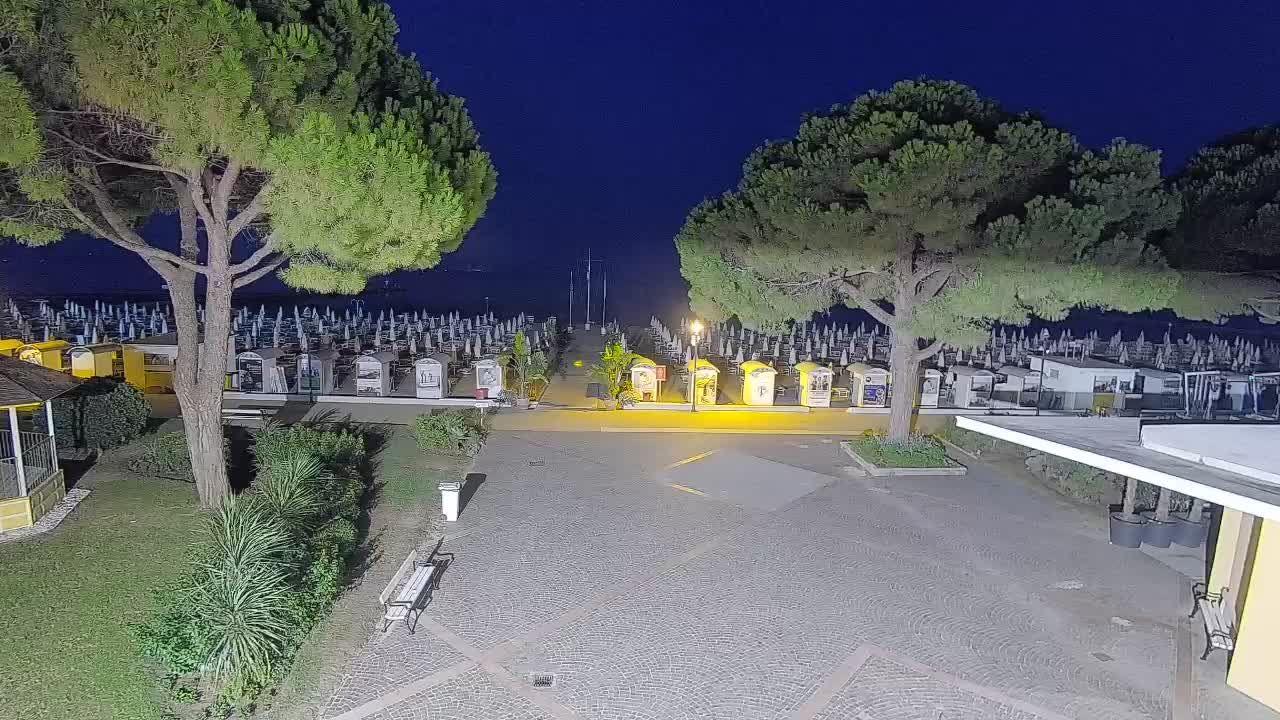 Spletna kamera Gradež (Grado) – Vhod na plažo
