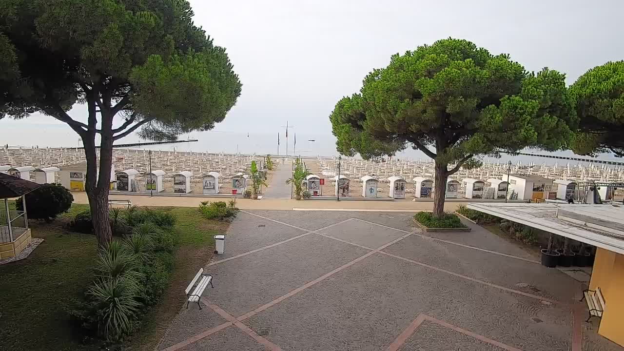 Spletna kamera Gradež (Grado) – Vhod na plažo