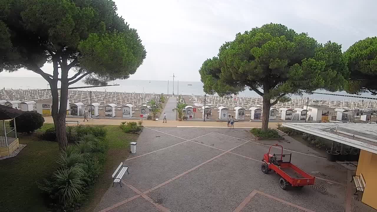 Spletna kamera Gradež (Grado) – Vhod na plažo