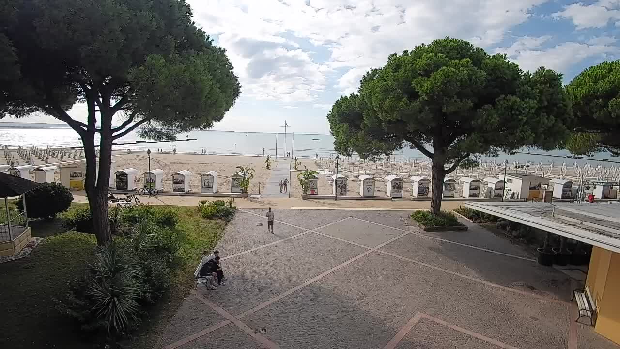 Web kamera Grado – Ulaz na plažu (Lido di Grado)