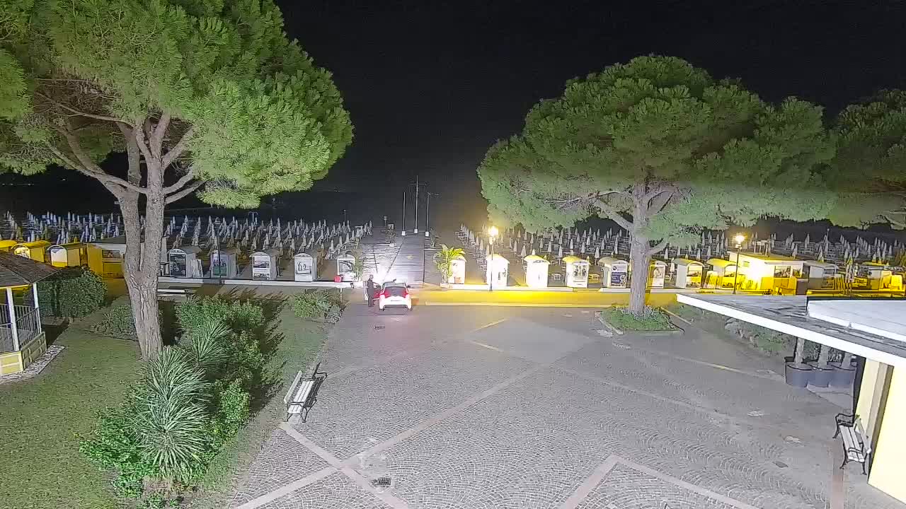 Webcam de Grado – Entrada de la playa (Lido di Grado)