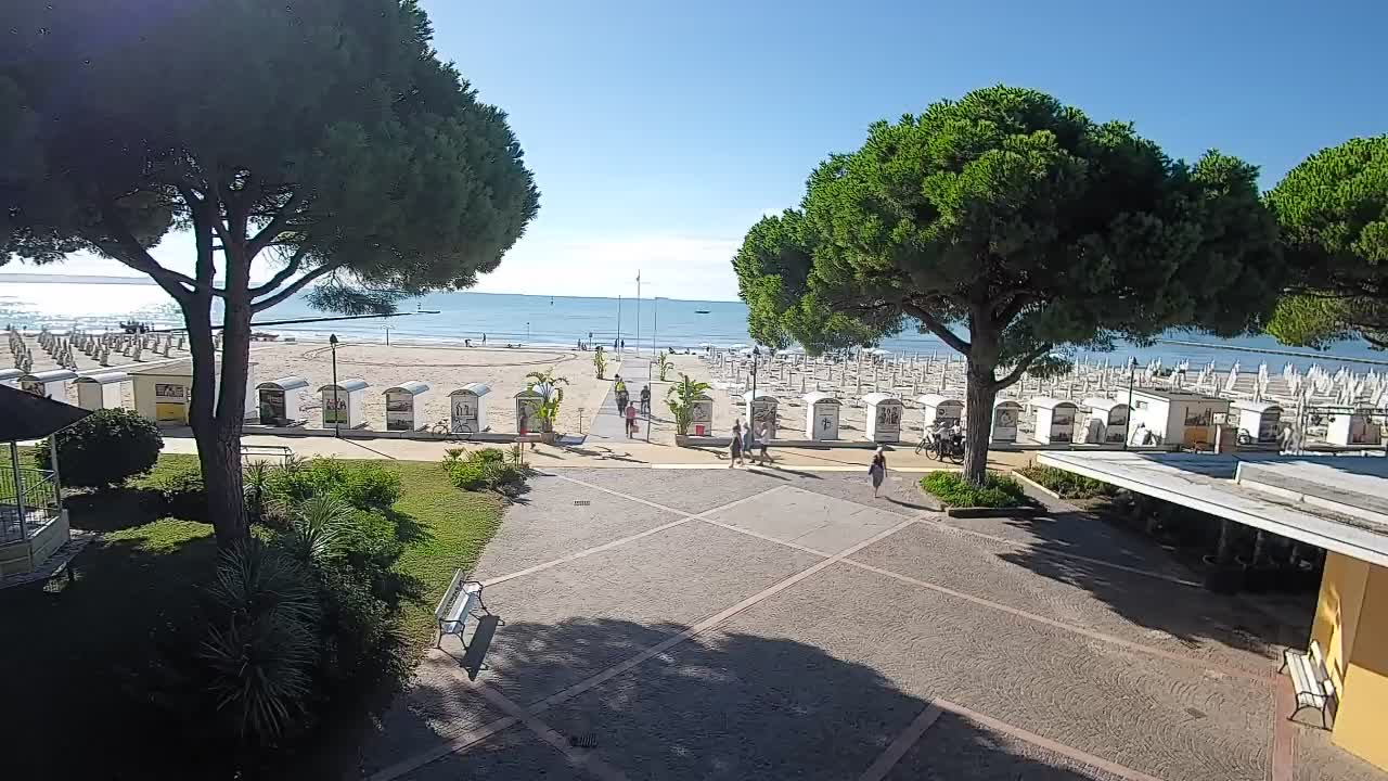 Webcam de Grado – Entrada de la playa (Lido di Grado)